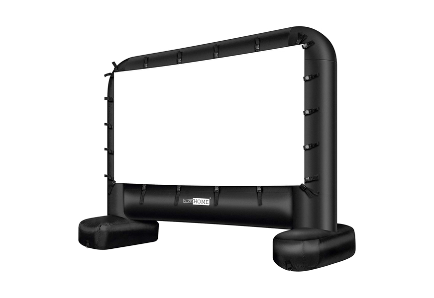 vivohome 14-foot indoor and outdoor inflatable projector screen