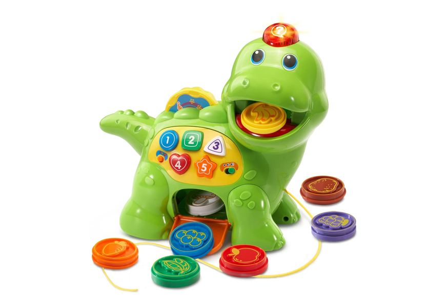 vtech chomp and count dino