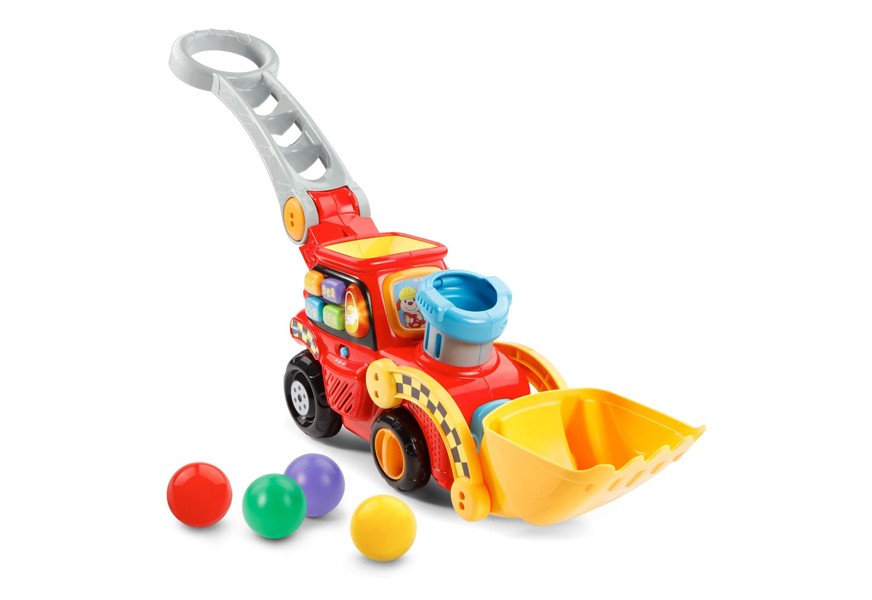 vtech pop-a-balls push and pop bulldozer