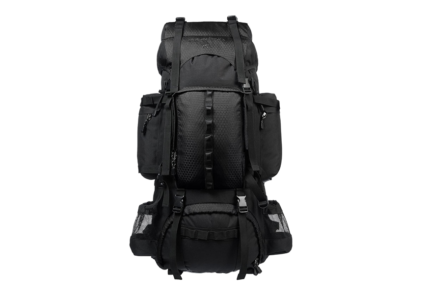 amazonbasics internal frame hiking backpack with rainfly