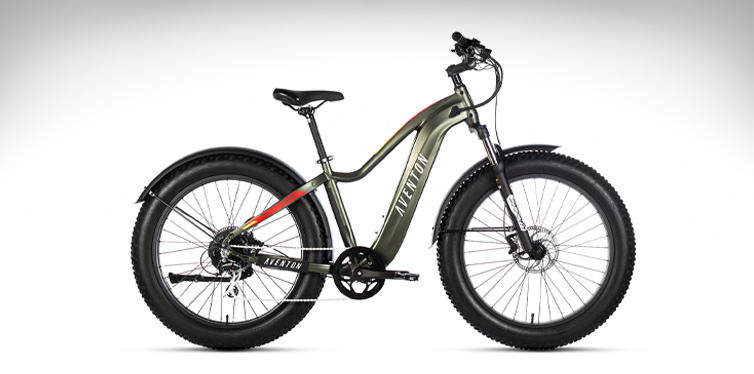 aventon aventure fat tire commuter ebike