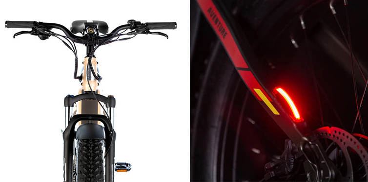 aventon aventure fat tire commuter ebike