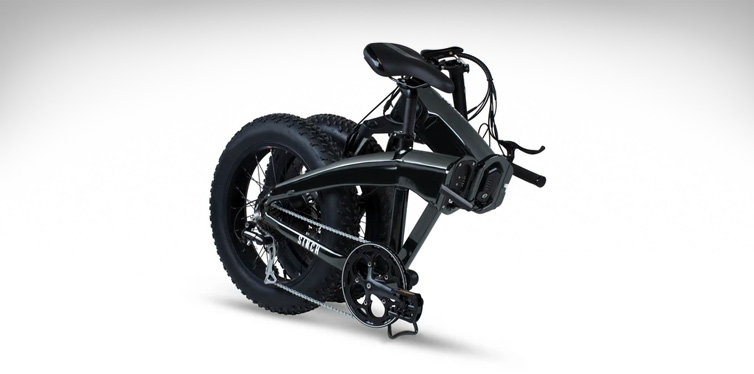 aventon sinch folding e bike with fat tires