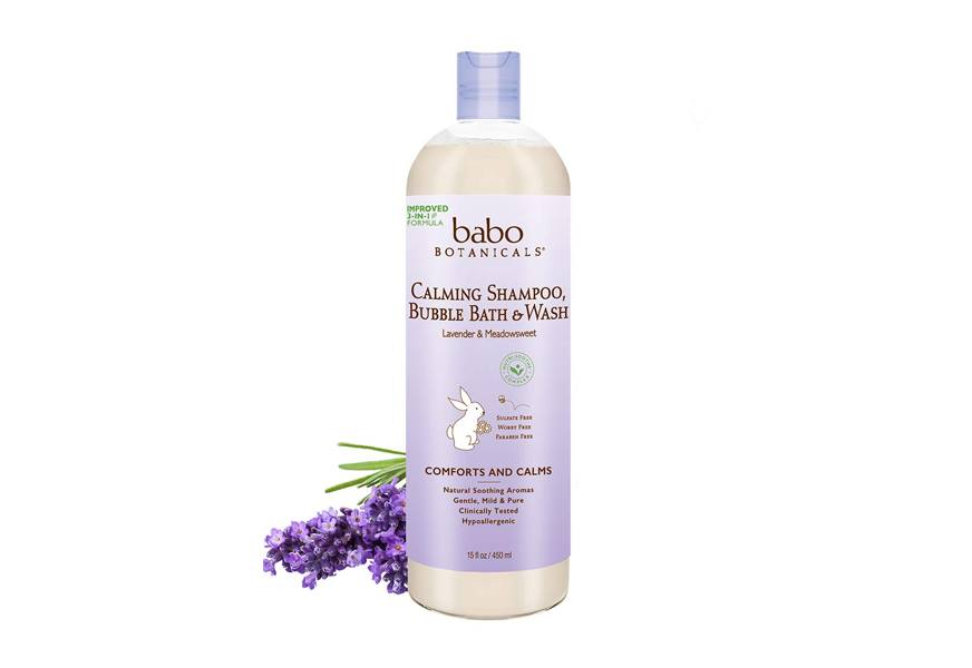 babo botanicals calming 3-in-1 bubble bath