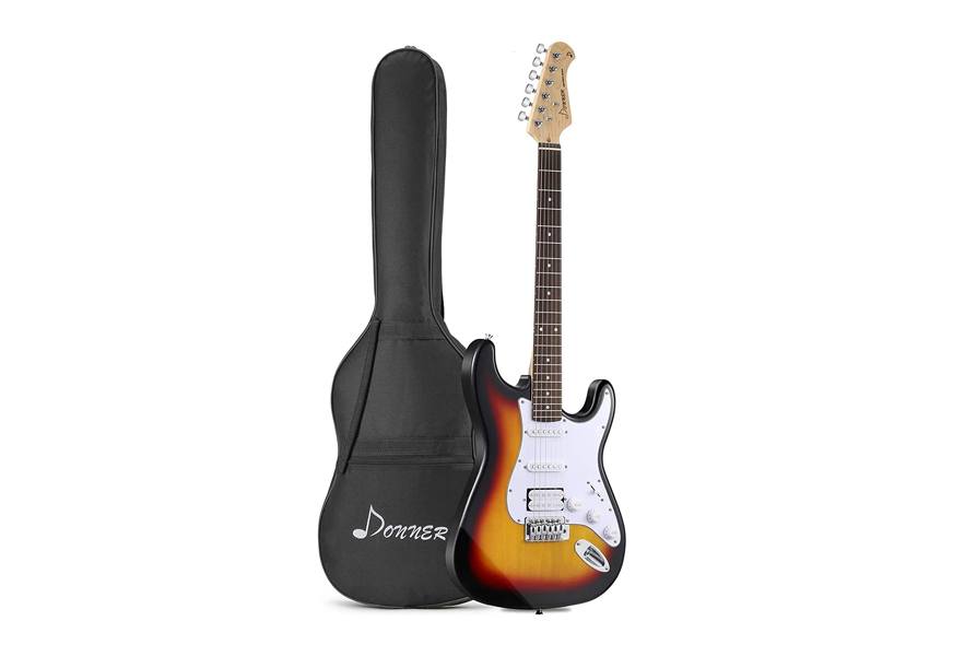 donner dst-102s 39in full size electric guitar for beginners