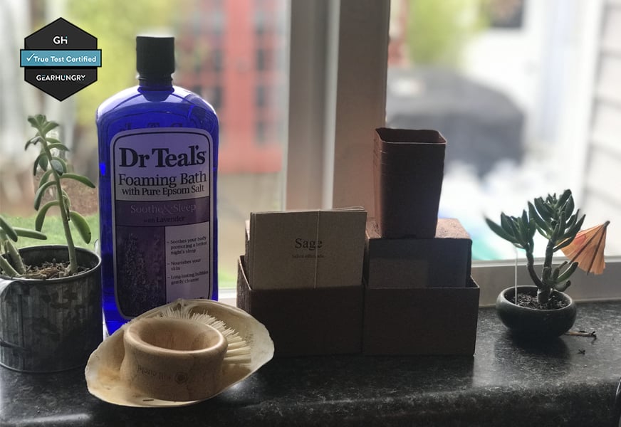 dr. teal's lavender foaming bubble bath