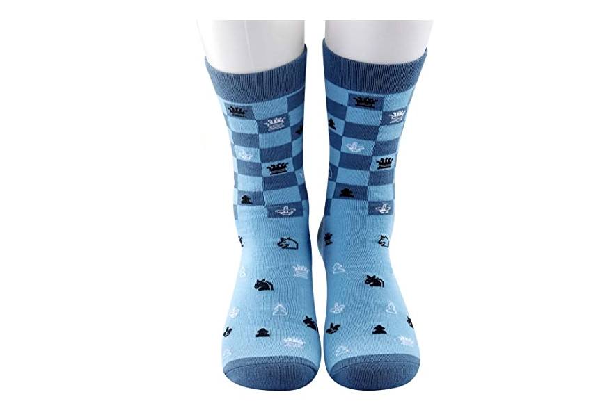 g2tup 2-pairs chess gifts socks