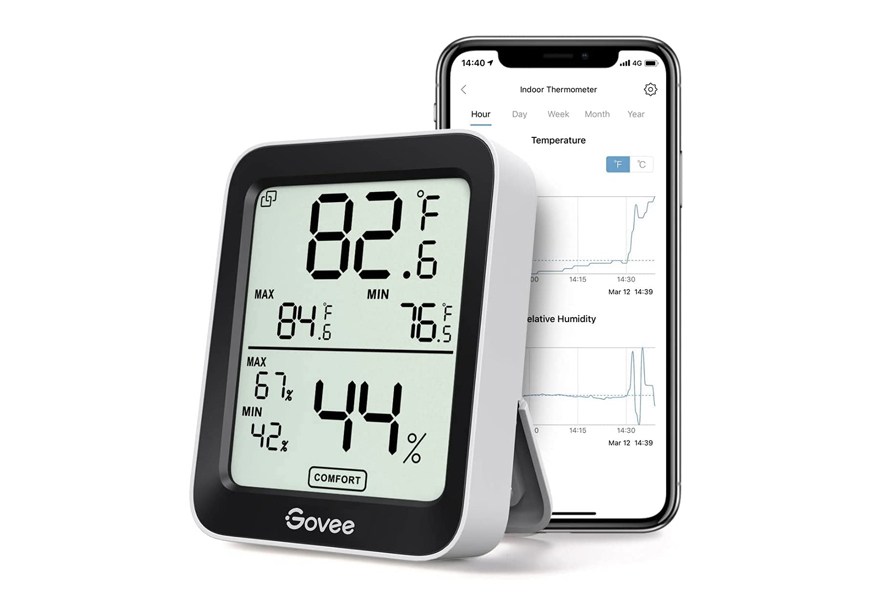 VIVOSUN Digital Indoor Thermometer and Hygrometer with Humidity