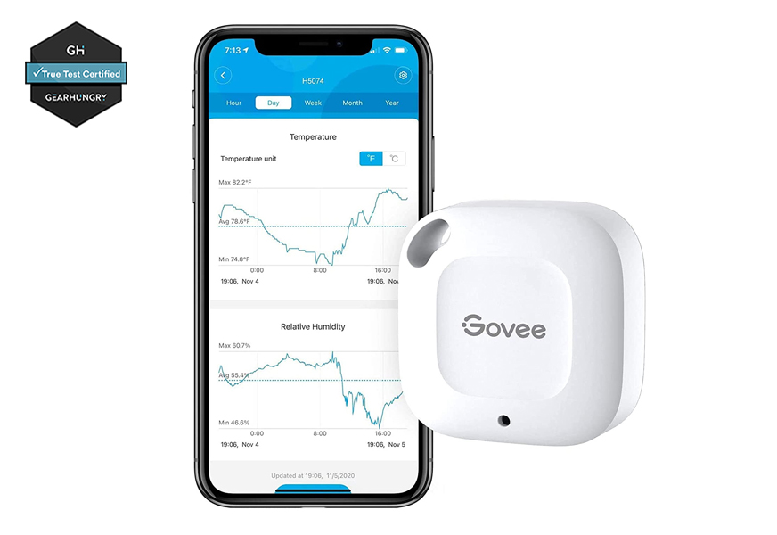 Govee Bluetooth Thermometer Hygrometer, Instant Read Indoor Digital  Humidity Temperature Monitor with APP Alert, 2 Year Data Record and Export,  for