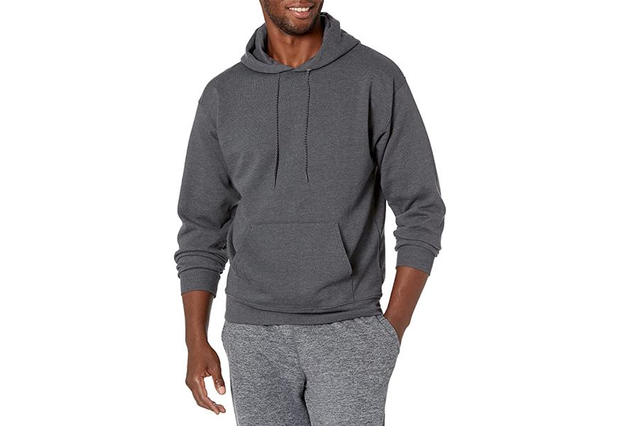 hanes men's hooded sweatshirt