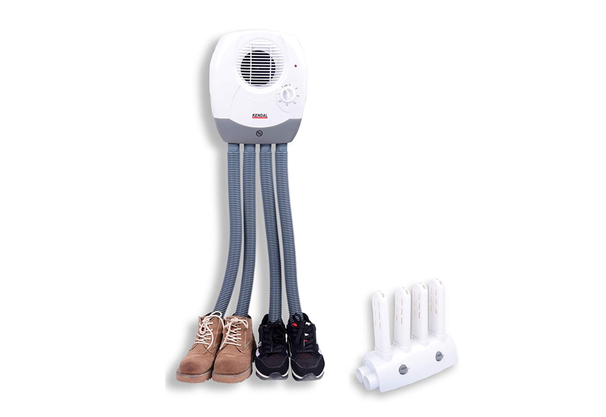 2-Shoe Adjustable Electric Shoe Dryer W/Timer Portable Warmer Boots Socks Gloves 