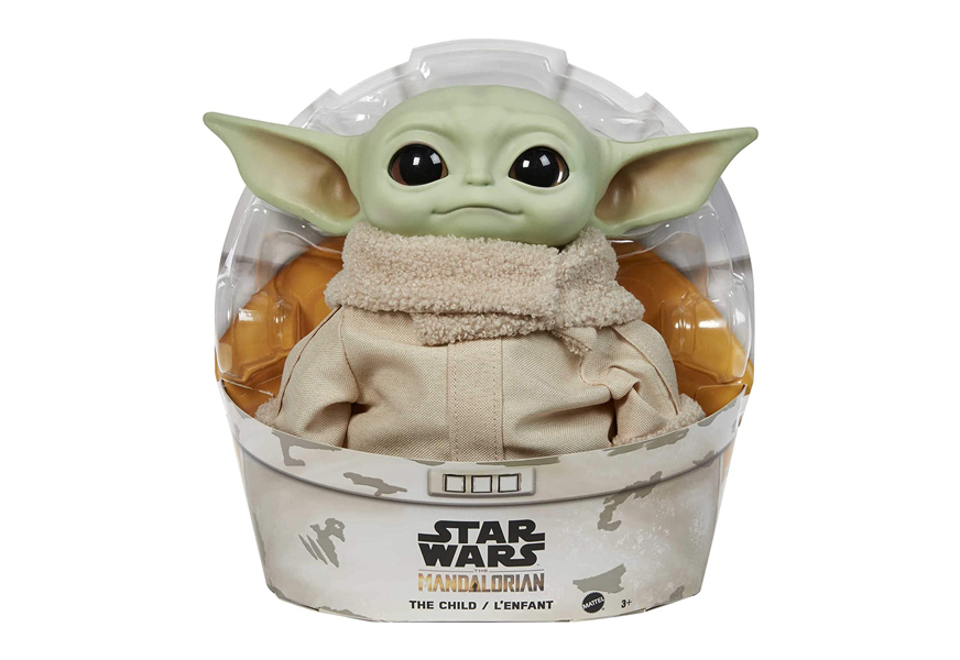 mattel star wars plush baby yoda mandalorian toy