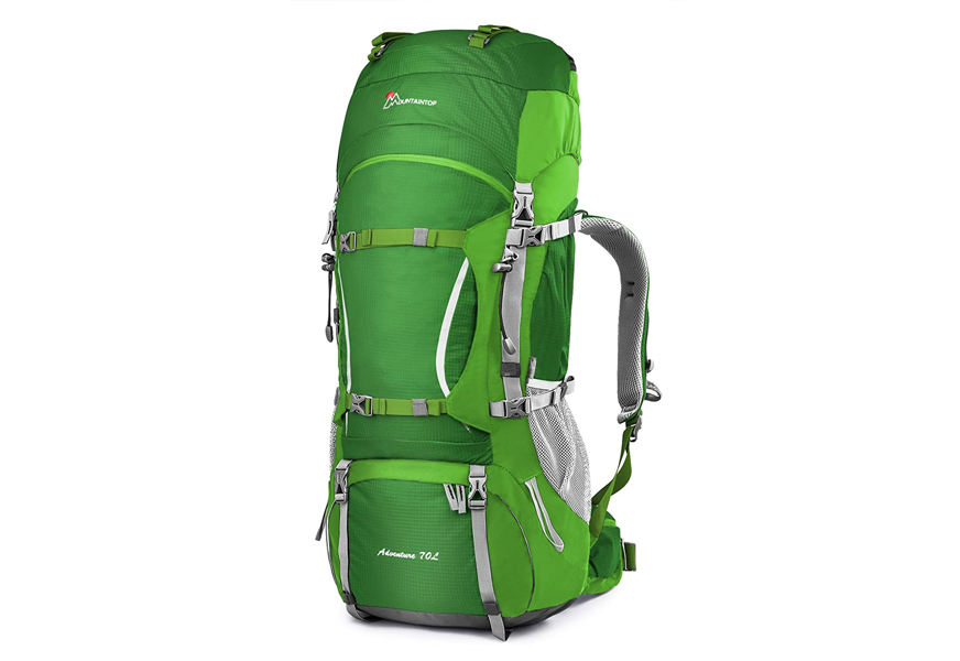 mountaintop 70l 10l internal framebackpack