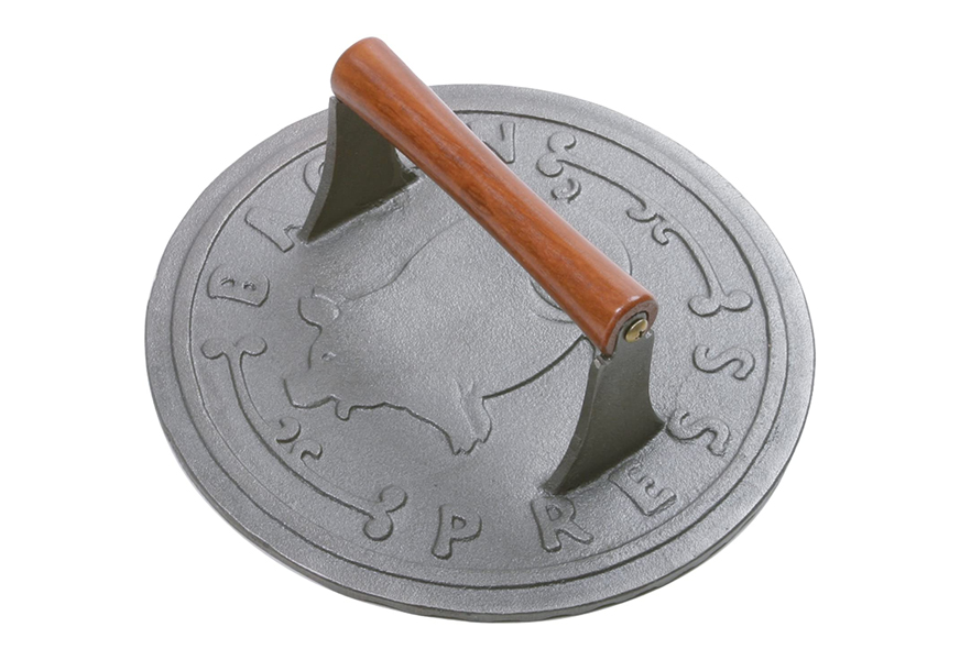 norpro 8.75-inch cast iron bacon press