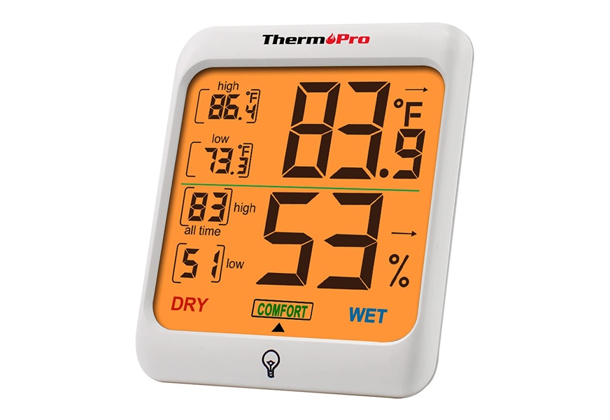 thermopro tp53 hygrometer indoor thermometer