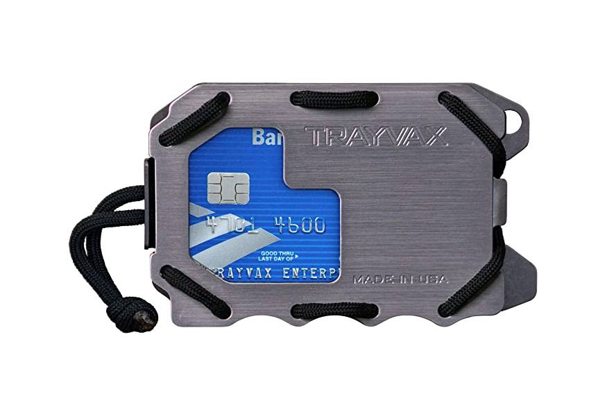 trayvax original 2.0 metal wallet