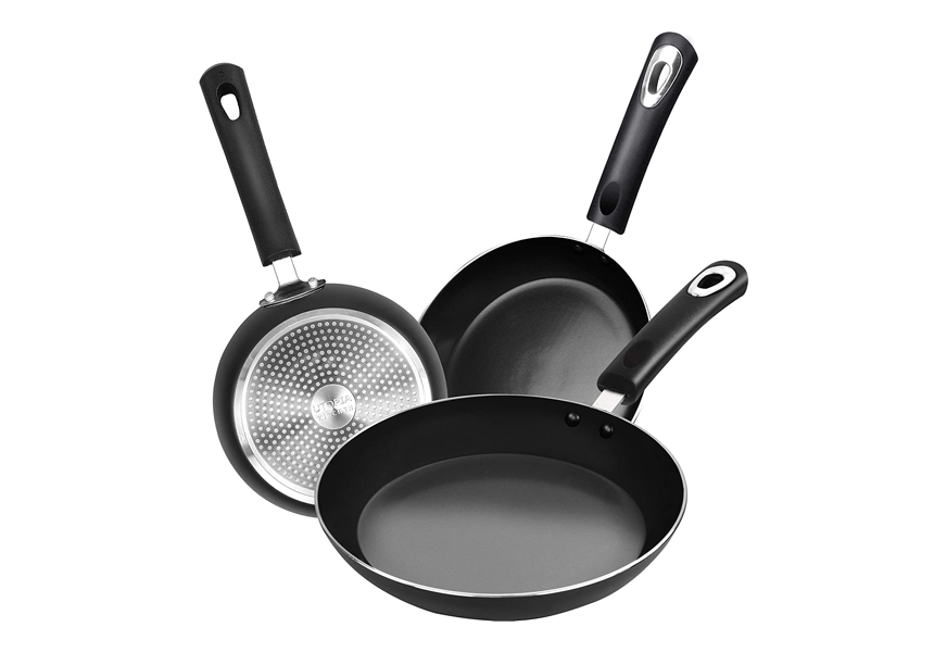 utopia kitchen 3-piece nonstick pan set