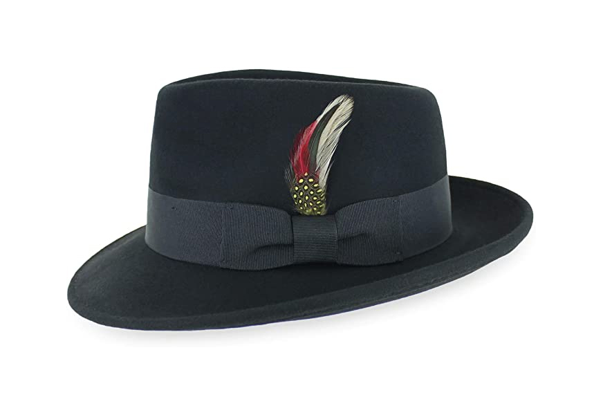 belfry gangster 100% wool stain men's hat