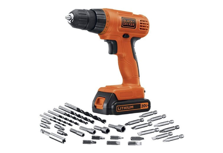 black+decker 20v max cordless drill