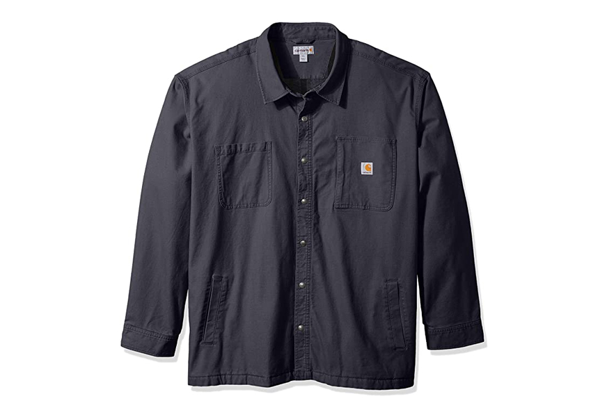 carhartt men's rugged flex rigby shirt jacket