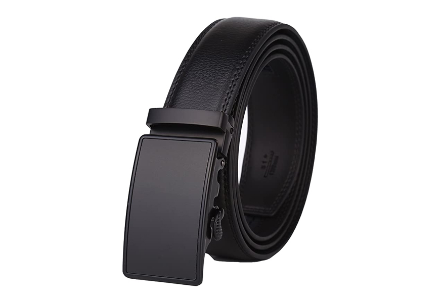 dante men’s leather dress belt