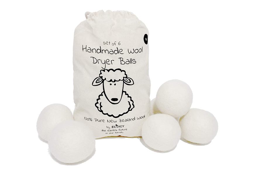 ecoigy 6-pack organic wool dryer balls