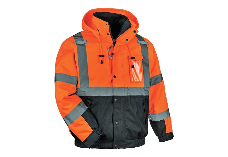 ergodyne high visibility work jacket for men