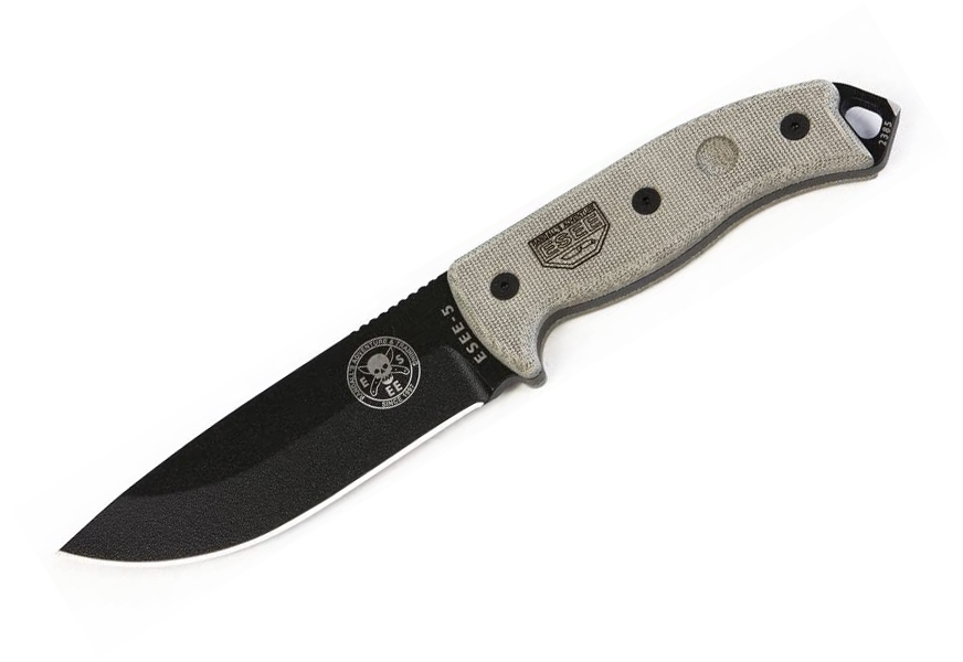 esee 5p black hunting knife