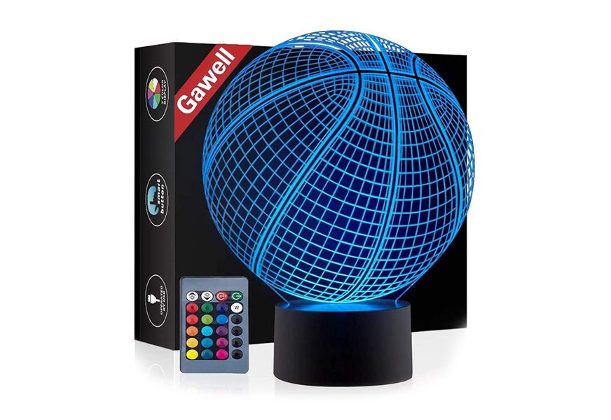 gawell basketball 3d illusion lamp