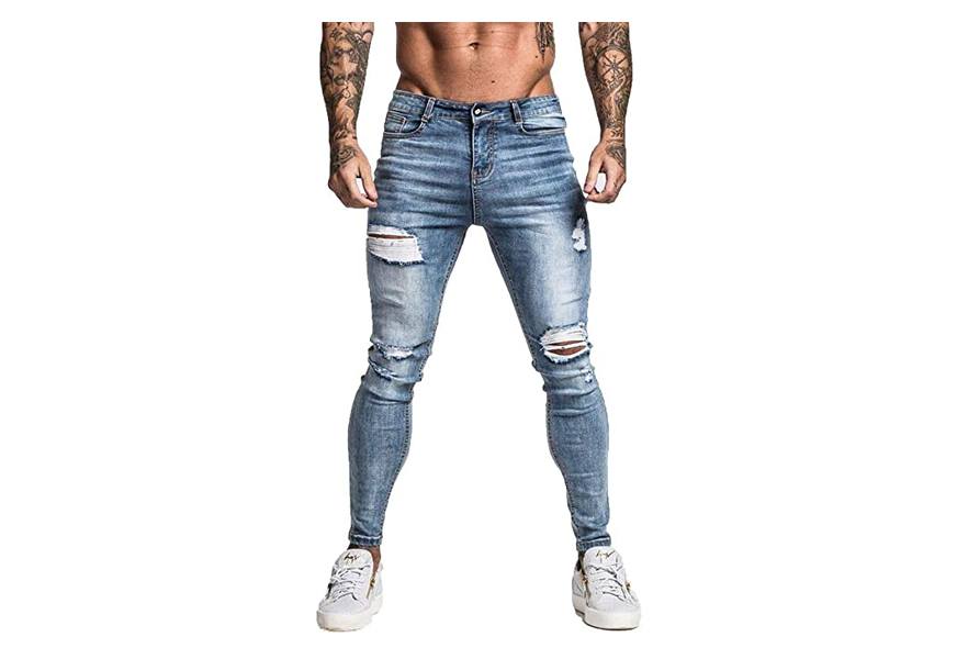 gingtto distressed jeans for men