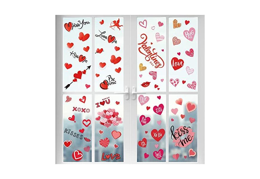 gmaophy 360 pcs fall leaves window decals