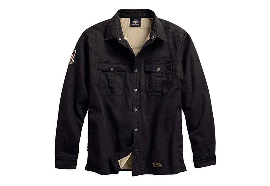 harley-davidson men's shirt jacket