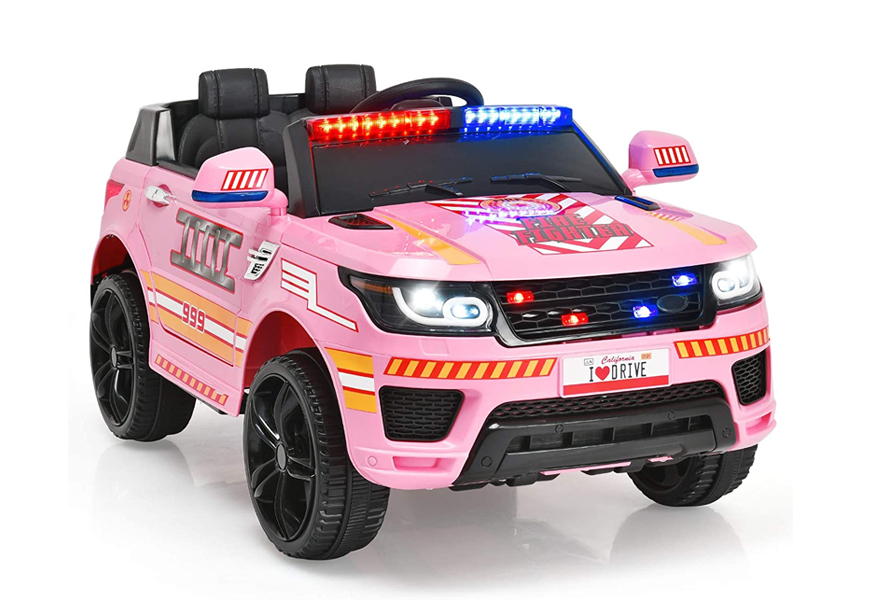 honey joy de on police car