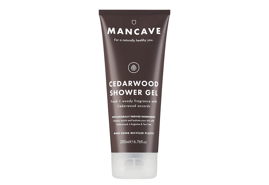 mancave cedarwood body wash
