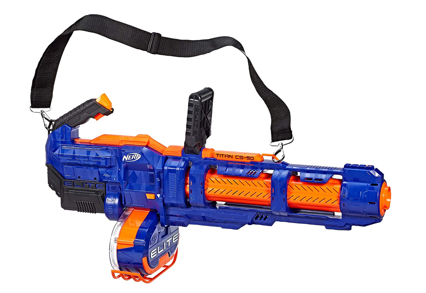 nerf elite titan cs-50 toy blaster