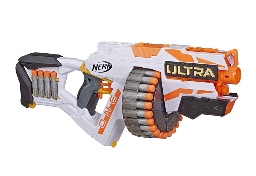 New Nerf Gun Ultra Four Blaster Hand Cannon Boy's Toy Guns Foam Darts Kid's Gift