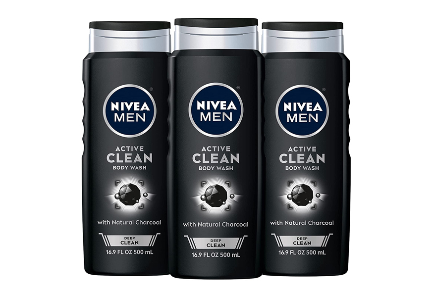 nivea men deep active clean body wash