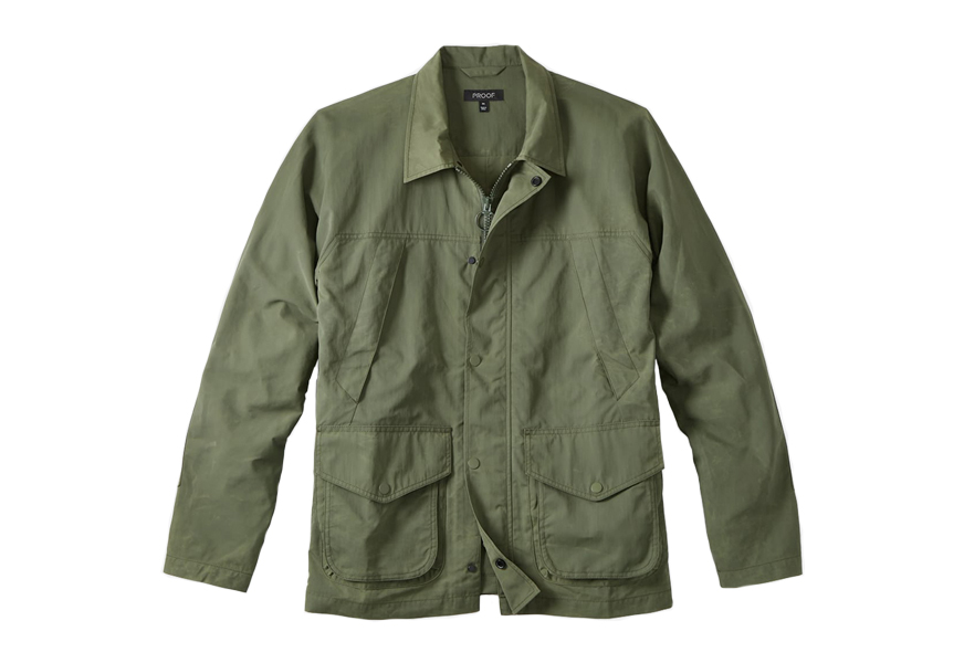 proof waxed station jacket