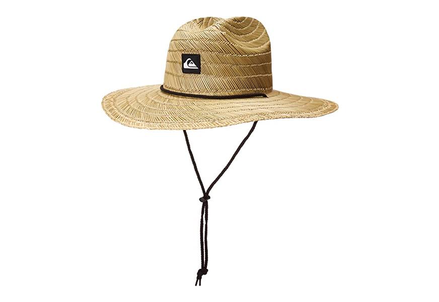 quiksilver men's pierside straw hat