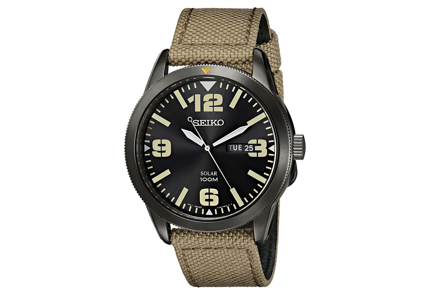 seiko men’s solar dress watch