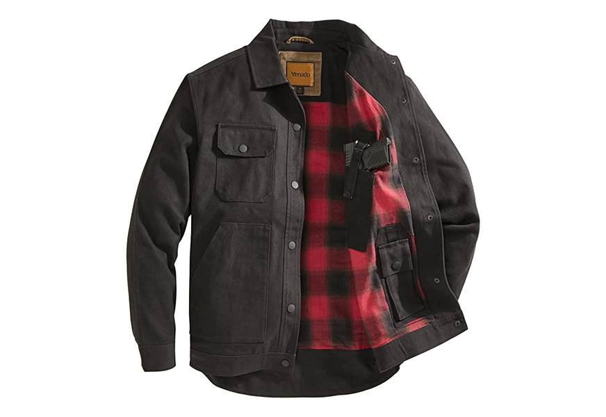 venado concealed carry shirt jacket for men