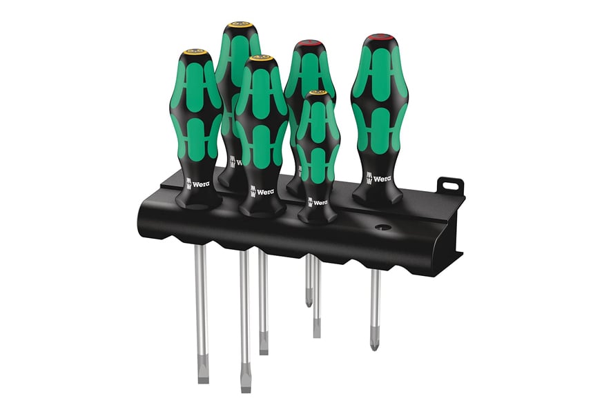 wera kraftform plus 334/6 screwdriver set