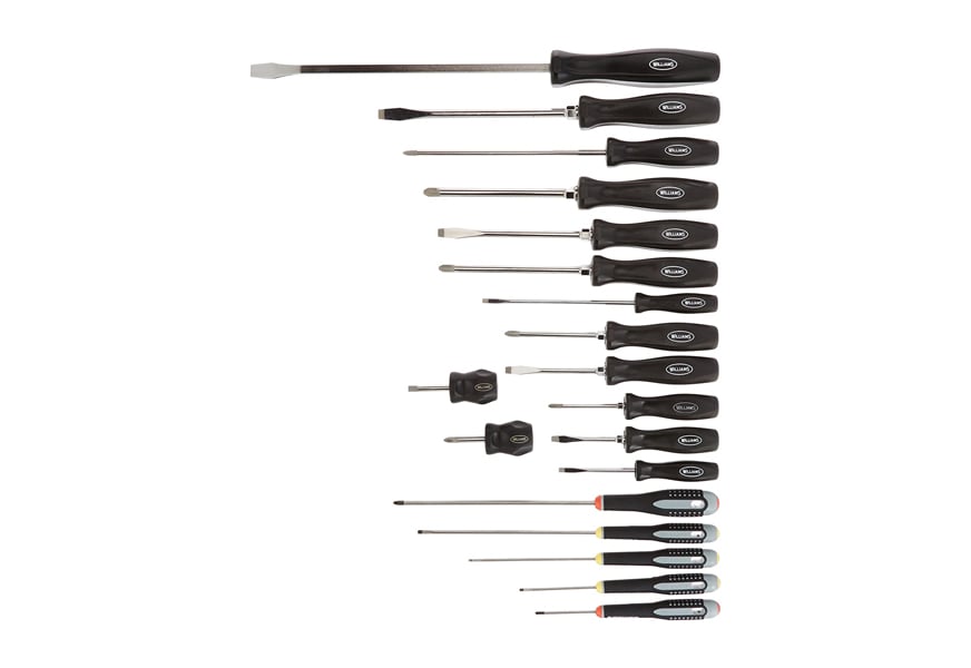 williams 100p-19md premium mixed screwdriver set