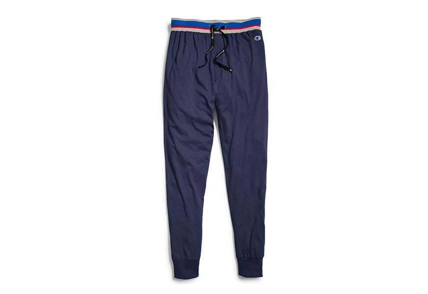 champion men's jersey sleep pants
