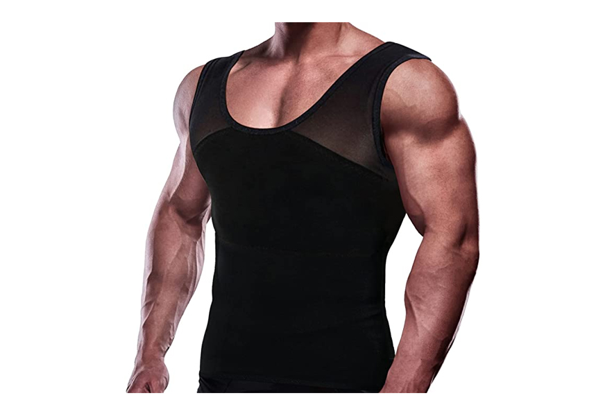 gkvk mens slimming body shaper vest