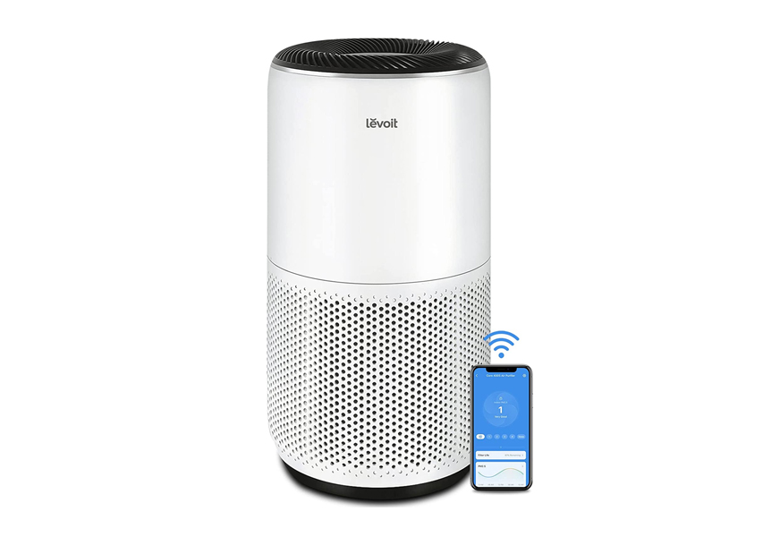 levoit air purifiers for home large room, smart wifi and pm2.5 monitor