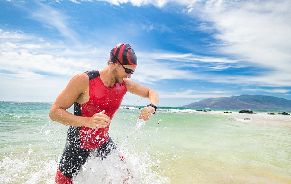 smartwatch triathlon swimming sport