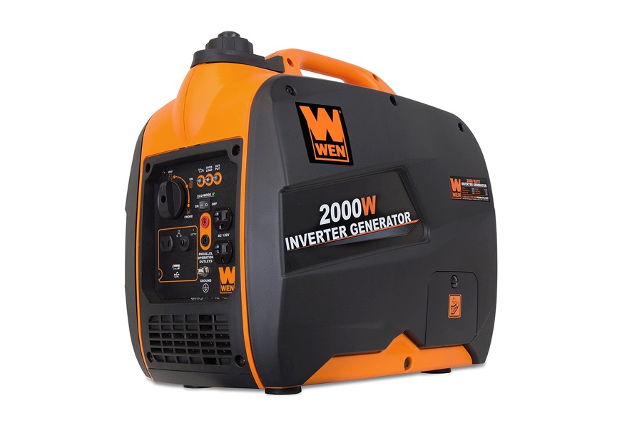 wen super quiet 2,000 watt inverter generator for rv