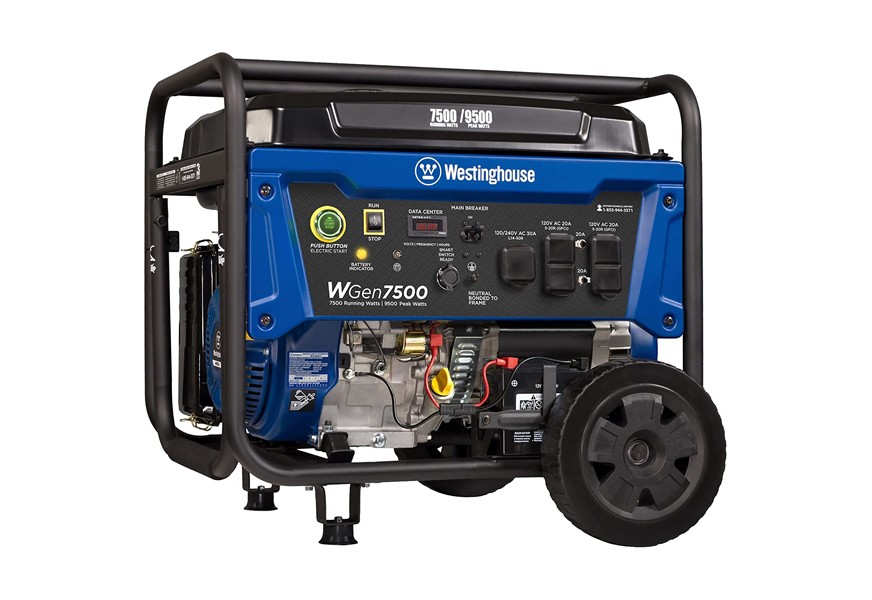 westinghouse wgen7500 portable generator