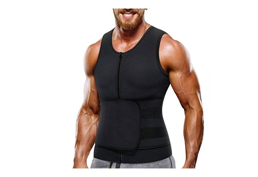 wonderience neoprene men's waist trainer